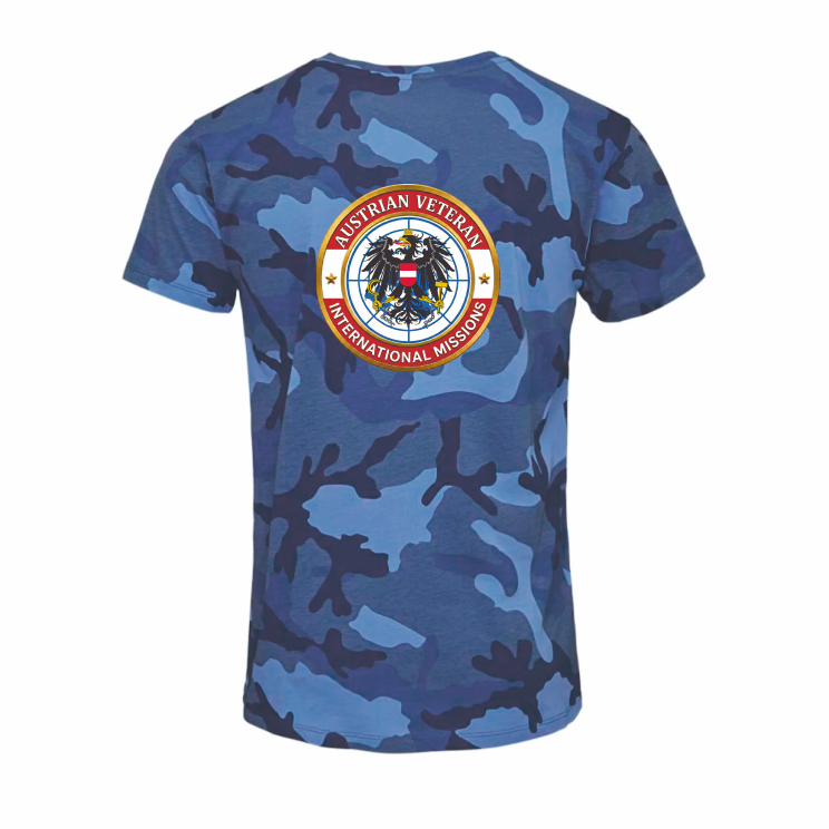 (Bild für) T-Shirt AVIM Camouflage Logo gold groß (3 Farben)